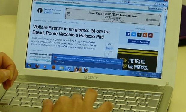 Estudo analisa o uso de material virtual e livre no ensino do italiano