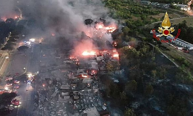 Incêndios em Roma, a hipótese de uma direção comum