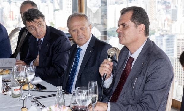 Fabio Porta participa de agenda com o novo embaixador da Itália no Brasil
