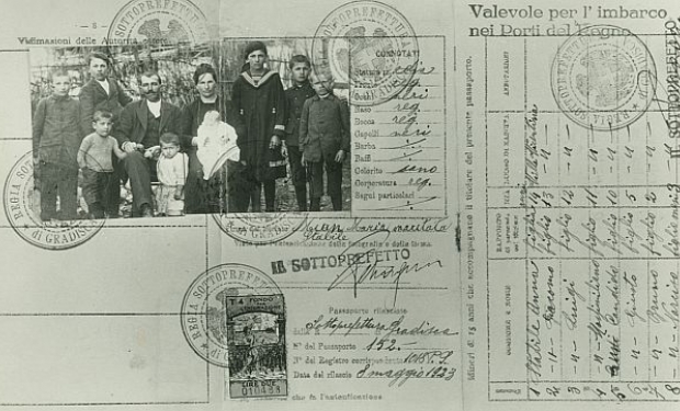 Imigrantes, lista de passageiros, Hospedaria, Porto de Santos