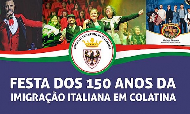 150 anos da imigração italiana é tema de festa em Colatina (ES)