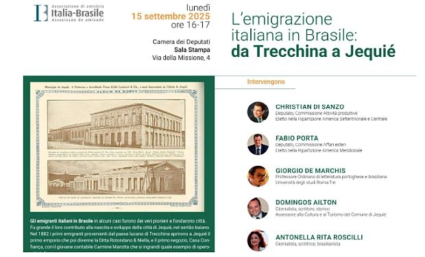 Da Basilicata ao coração do Brasil