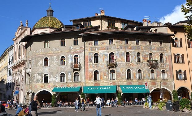 As Casas Afrescadas de Trento