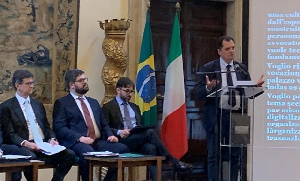 Itália e Brasil unidos contra o crime organizado